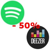 Compte Spotify / Deezer chat bot